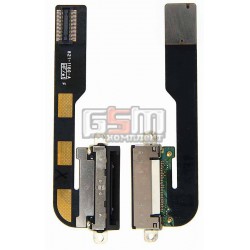 Шлейф для Apple iPad 2, коннектора зарядки, с компонентами Шлейф для Apple iPad 2, коннектора зарядки, с компонентами