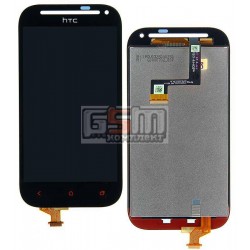 Дисплей для HTC C520e One SV, T528t One SV, чорний, з сенсорним екраном (дисплейний модуль)