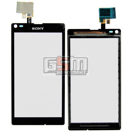 Тачскрин для Sony C2104 S36 Xperia L, C2105 S36h Xperia L, черный