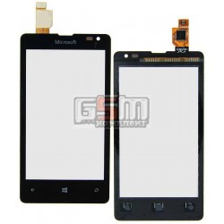 Тачскрин для Microsoft (Nokia) 435 Lumia, черный Тачскрин для Microsoft (Nokia) 435 Lumia, черный