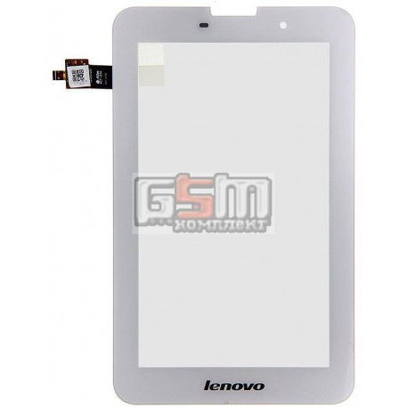 Тачскрин для планшета Lenovo IdeaTab A3000, IdeaTab A5000, белый, #NTP070CM352001/NAS_207011100008