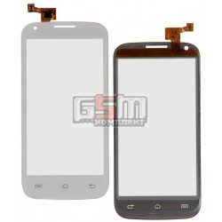 Тачскрин для Fly IQ4406, белый Тачскрин для Fly IQ4406, белый