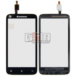 Тачскрин для Lenovo A398T, черный Тачскрин для Lenovo A398T, черный