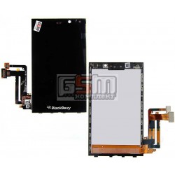 Дисплей для Blackberry Z10, черный, с сенсорным экраном (дисплейный модуль), с рамкой Дисплей для Blackberry Z10, черный, с сенсорным экраном (дисплейный модуль), с рамкой