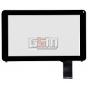 Тачскрін (сенсорний екран, сенсор) для китайського планшету 9, 50 pin, с маркировкой HS1245 V0 TJ9, fhf090004, для Impression ImPad 9213, размер 232*141 мм, черный