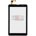 Тачскрин (сенсорный экран, сенсор) для китайского планшета 8, 10 pin, с маркировкой BCHQ C0402-F0-A, для teXet X-pad NAVI 8.1 3G, TM-8056, Assistant AP-807G, размер 205*126 мм, черный