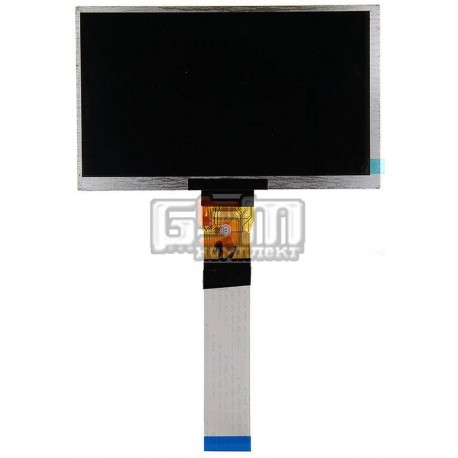 Экран (дисплей, монитор, LCD) для китайского планшета 7", 50 pin, с маркировкой ZK7DB502L RXD, размер 165*100, толщина 3мм