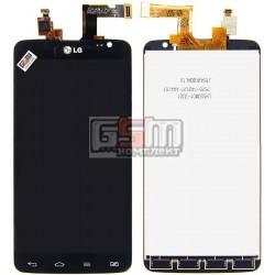 Дисплей для LG D686 G Pro Lite Dual, черный, original (PRC), с сенсорным экраном (дисплейный модуль)