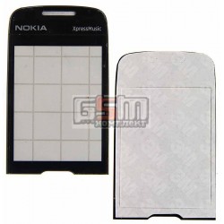 Стекло корпуса для Nokia 5130, черное