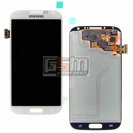 Дисплей для Samsung I337, I545, I9500 Galaxy S4, I9505 Galaxy S4, I9506 Galaxy S4, I9507 Galaxy S4, M919, белый, с сенсорным экр