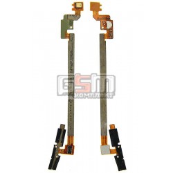 Шлейф для HTC G23, S720e One X, кнопок звука, с компонентами