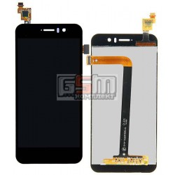 Дисплей для Jiayu G5, G5S, черный, с сенсорным экраном (дисплейный модуль), #TFT5K0203FPC-A1-E