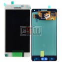 Дисплей для Samsung A500F Galaxy A5, A500FU Galaxy A5, A500H Galaxy A5, A500M Galaxy A5, белый, с сенсорным экраном (дисплейный модуль), original (PRC)