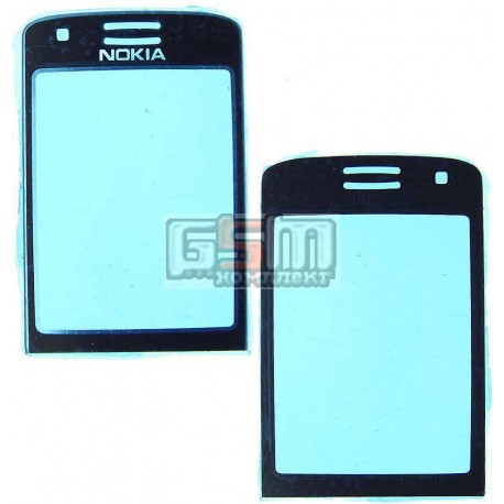 Стекло корпуса для Nokia 6288, черное