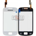 Тачскрін для Samsung S6500 Galaxy Mini 2, білий