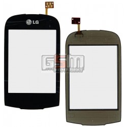 Тачскрин для LG T500, T510, T515, черный Тачскрин для LG T500, T510, T515, черный