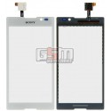 Тачскрін для Sony C2305 S39h Xperia C, білий
