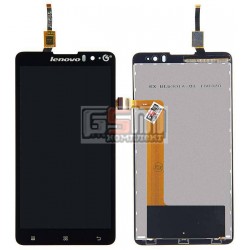 Дисплей для Lenovo S8 S898T, S8 S898T+, черный, с сенсорным экраном (дисплейный модуль)