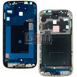 Рамка крепления дисплея для Samsung I9500 Galaxy S4, серебристая