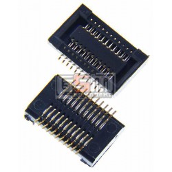 Коннектор дисплея для Nokia 3250, 5300, 6131, 6233, 6234, 6275 cdma, 7370, 7373, E50, N70 Коннектор дисплея для Nokia 3250, 5300, 6131, 6233, 6234, 6275 cdma, 7370, 7373, E50, N70