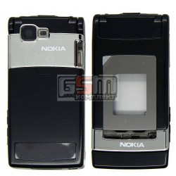 Корпус для Nokia N76, High quality, чорний