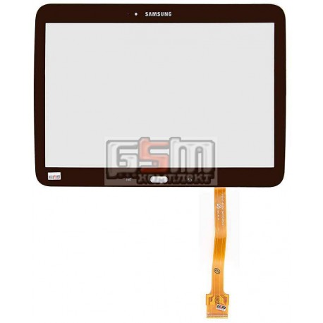 Тачскрин для планшета Samsung P5200 Galaxy Tab3, P5210 Galaxy Tab3, бронзовый