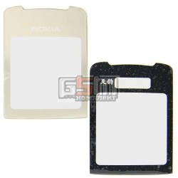 Стекло корпуса для Nokia 8800 Sirocco, золотистое