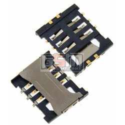 Коннектор SIM-карты для Samsung B2100, B3310, B3410, B510, B520, B5702, B7610, C3050, C3212, C3510, C5212, C6112, D780, D830, D8 Коннектор SIM-карты для Samsung B2100, B3310, B3410, B510, B520, B5702, B7610, C3050, C3212, C3510, C5212, C6112, D780, D830, D8