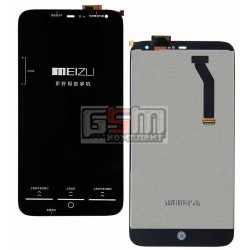 Дисплей для Meizu MX3, черный, с сенсорным экраном (дисплейный модуль)
