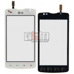 Тачскрин для LG D380 L80 Dual SIM, белый Тачскрин для LG D380 L80 Dual SIM, белый
