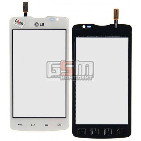 Тачскрин для LG D380 L80 Dual SIM, белый