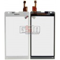 Тачскрин для Sony C5302 M35h Xperia SP, C5303 M35i Xperia SP, белый