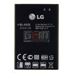 Акумулятор (акб) BL-44JN для LG C660, E400 Optimus L3, E510 Optimus Hub, E610 Optimus L5, E730 Optimus Sol, P690, P700 Optimus L7, P705 Optimus L7, P970 Optimus Black, X130 L60, X135 L60i Dual, X145 L60 Dual, X147 L60 Dual, Li-ion, 3,7 В, 1500 мАч Акумулятор (акб) BL-44JN для LG C660, E400 Optimus L3, E510 Optimus Hub, E610 Optimus L5, E730 Optimus Sol, P690, P700 Optimus L7, P705 Optimus L7, P970 Optimus Black, X130 L60, X135 L60i Dual, X145 L60 Dual, X147 L60 Dual, Li-ion, 3,7 В, 1500 мАч