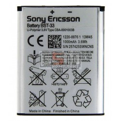 Аккумулятор BST-33 для Sony Ericsson C702, C901, C903, F305, G502, G700, G705, G900, J105, K530, K550, K630, K660, K790i, K800i, Аккумулятор BST-33 для Sony Ericsson C702, C901, C903, F305, G502, G700, G705, G900, J105, K530, K550, K630, K660, K790i, K800i,