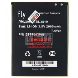 Аккумулятор BL3819 для Fly IQ4514 Quad EVO Tech 4, оригинал, (5834003958/5834003973) Аккумулятор BL3819 для Fly IQ4514 Quad EVO Tech 4, оригинал, (5834003958/5834003973)