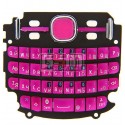 Клавиатура для Nokia 200 Asha, розовая, русская