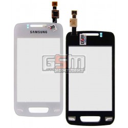 Тачскрин для Samsung S5380 Wave Y, белый Тачскрин для Samsung S5380 Wave Y, белый