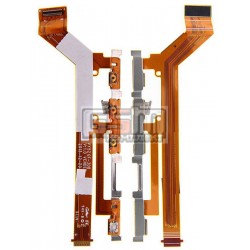 Шлейф для Sony D2302 Xperia M2 Dual, D2303 Xperia M2, D2305 Xperia M2, D2306 Xperia M2, кнопки включения, боковых клавиш, с комп