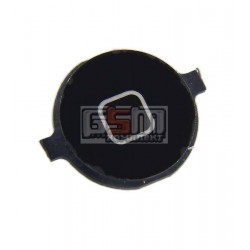 Пластик кнопки меню для Apple iPhone 3G, iPhone 3GS, iPhone 4, черный Пластик кнопки меню для Apple iPhone 3G, iPhone 3GS, iPhone 4, черный