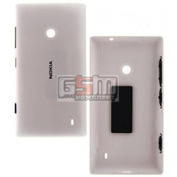 Задняя панель корпуса для Nokia 520 Lumia, белая, с боковыми кнопками