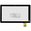 Тачскрін (сенсорний екран, сенсор) для китайського планшету 10.1, 45 pin, с маркировкой XC-PG1010-031-A0 FPC, FP-FC101S109(EM5811)-01, MF-669-101F, для Impression ImPAD 1005, размер 251*150 мм, черный