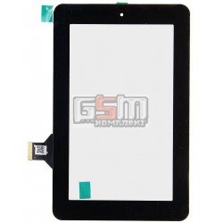 Тачскрин (сенсорный экран, сенсор) для китайского планшета 7, 30 pin, с маркировкой MA705D5, MA705D5-B, 10112-0A5067A, M702A1, для Prestigio MultiPad Wize PMT3018, Prestigio MultiPad Wize PMT3017, Impression ImPAD 0314, размер 190*119 мм, черный