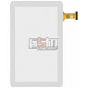 Тачскрін (сенсорний екран, сенсор) для китайського планшету 10.1, 50 pin, с маркировкой GT1010PD035 FHX, DH-1032A1-PG-FPC122, MID1048PAG01, vtc5010a22-fpc-2.0, размер 256*159 мм, белый