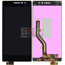 Дисплей для Lenovo Vibe X2, черный, с сенсорным экраном (дисплейный модуль)