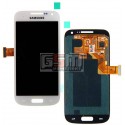 Дисплей для Samsung I9190 Galaxy S4 mini, I9192 Galaxy S4 Mini Duos, I9195 Galaxy S4 mini, білий, з сенсорним екраном (дисплейний модуль)