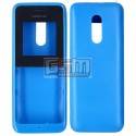 Корпус для Nokia 105, High quality, синій, передня і задня панель
