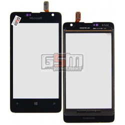 Тачскрин для Microsoft (Nokia) 430 Lumia, черный Тачскрин для Microsoft (Nokia) 430 Lumia, черный