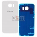 Задняя панель корпуса для Samsung G920F Galaxy S6, белая, China quality