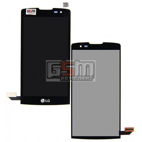 Дисплей для LG H320 Leon Y50, H324 Leon Y50, H340 Leon, H345 Leon LTE, MS345 Leon LTE, черный, с сенсорным экраном (дисплейный м