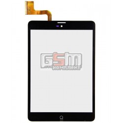 Тачскрин (сенсорный экран, сенсор) для китайского планшета 7.85, 50 pin, с маркировкой FPCA-79A09-V02, для bb-mobile techno 7.85 3G TM859N, ZTE E8Q+ 3G, размер 196*131 мм, черный